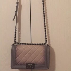 Chanel Ombré boy bag